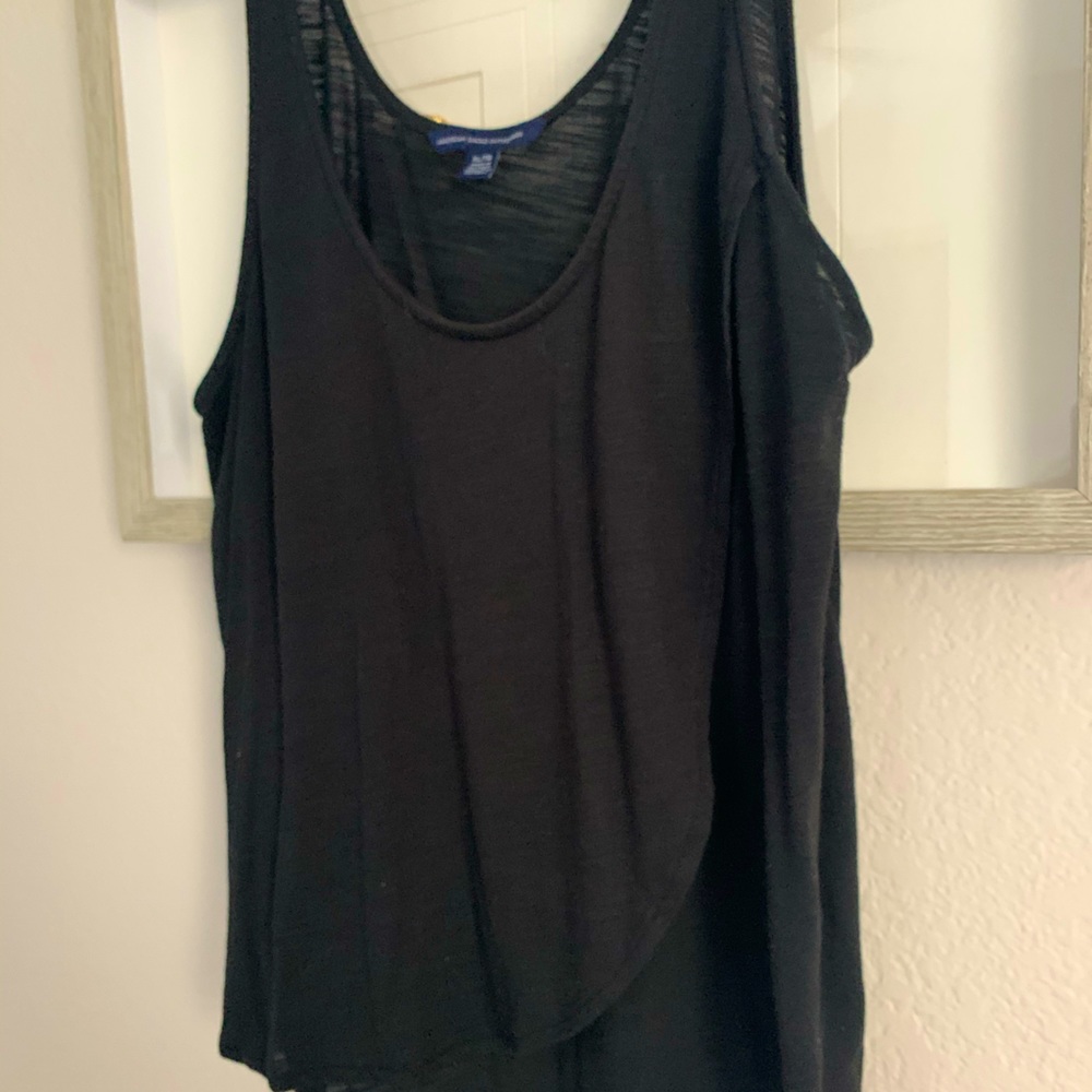 Black Slip Tank Top